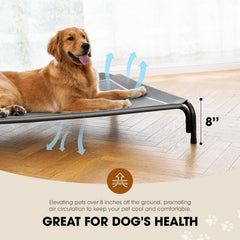 Czpalo dog bed skid-resistant-feet keeps bed stable during playful entrances.