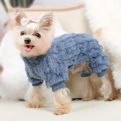 DaFuEn dog coat with long collar adds stylish warmth for outdoor walks.