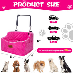 DAIIST dog car seat washable cover for easy cleanup after adventures