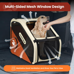 DAISTERN 60-second fold design shows quick packing for spontaneous trips.