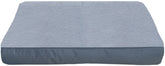 Dalema dog bed cover 35L-22W-4H inch with plush top for cozy naps
