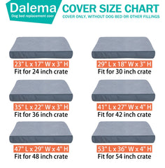 Closeup of plush top on Dalema dog bed cover for soft comfort
