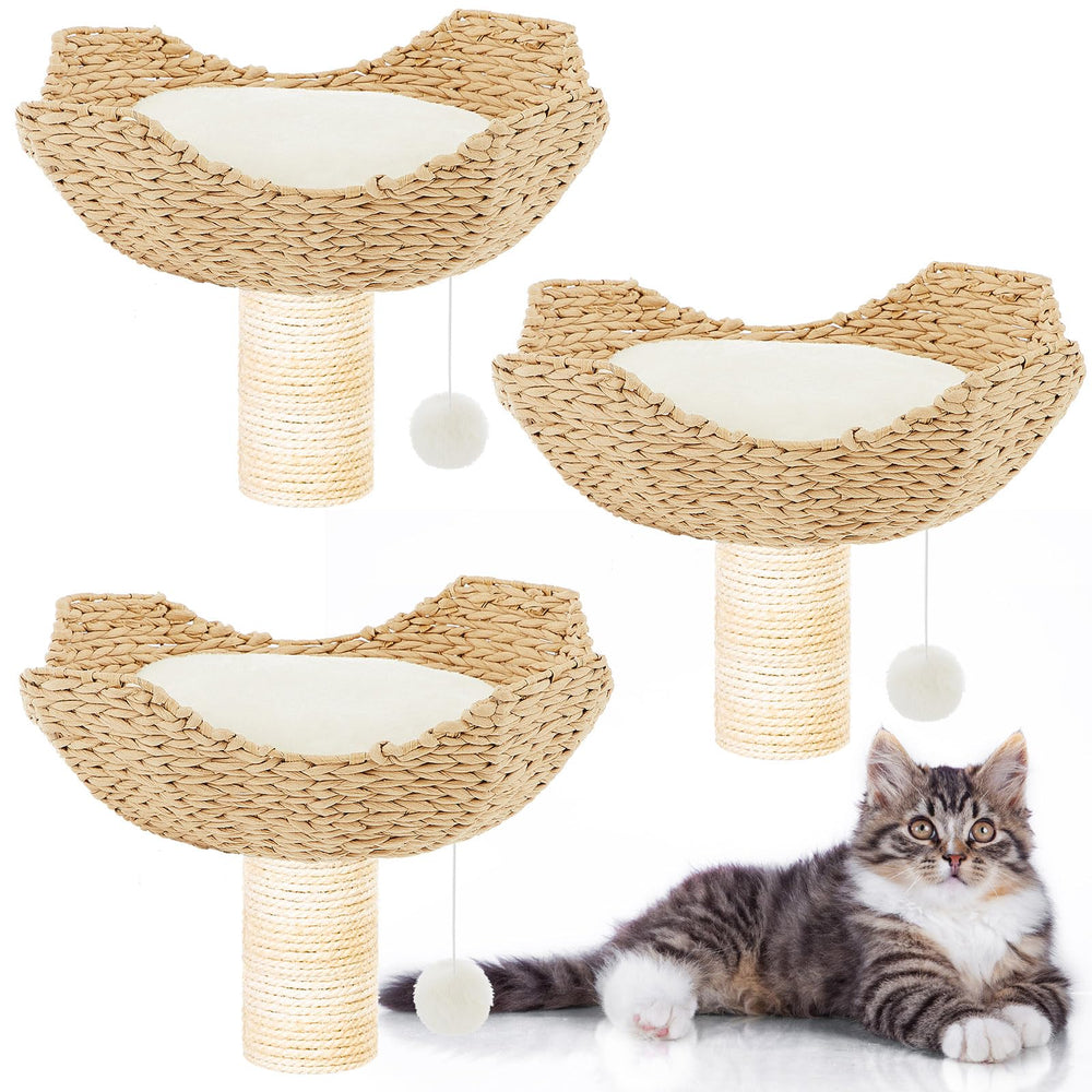 Dansydaisy cat-tree replacement set assembly shows upgrade-ready components for multi-cat homes