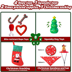 DARDOHIA Christmas hat and bandana spark festive dress-up moments