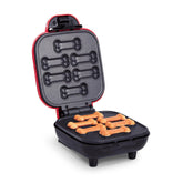 Dash Mini Dog Treat Maker red front view for quick, wholesome pup rewards at home.