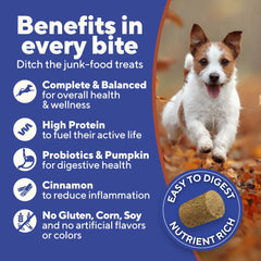 Dave's Digesti-Bites probiotics image, supports gut health with live cultures.