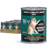 Dave's Pet Food turkey giblets pate can – grain-free protein option