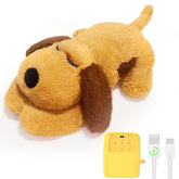 DCIAER 3-in-1 Heartbeat Puppy Toy breathing mode provides comforting companionship during nap time.