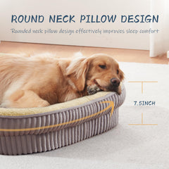 DEBANG HOME dog bed removable cover easy machine washing
