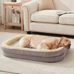 DEBANG HOME orthopedic dog bed with egg crate foam supports joints during naps