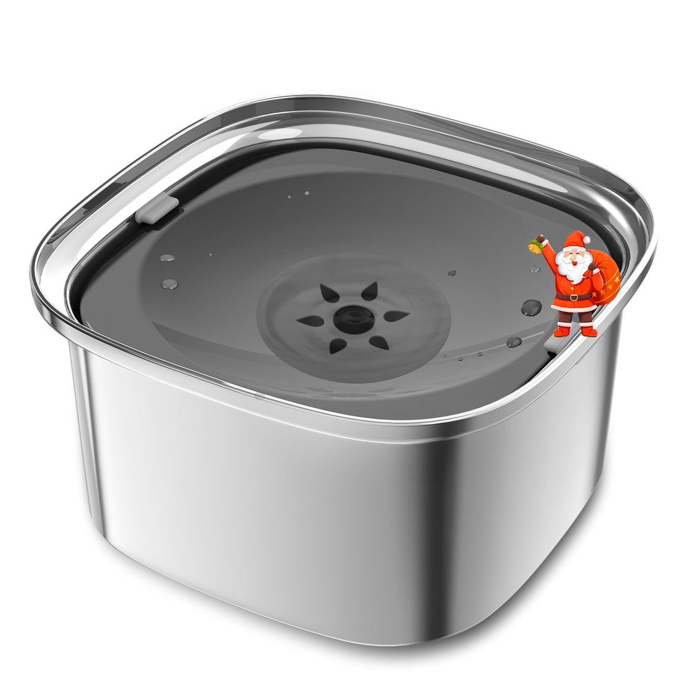 Decflow 3L dog water bowl with large capacity for daily hydration