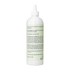 Dechra TrizEDTA Aqueous Flush label closeup shows USA-made ear care formula