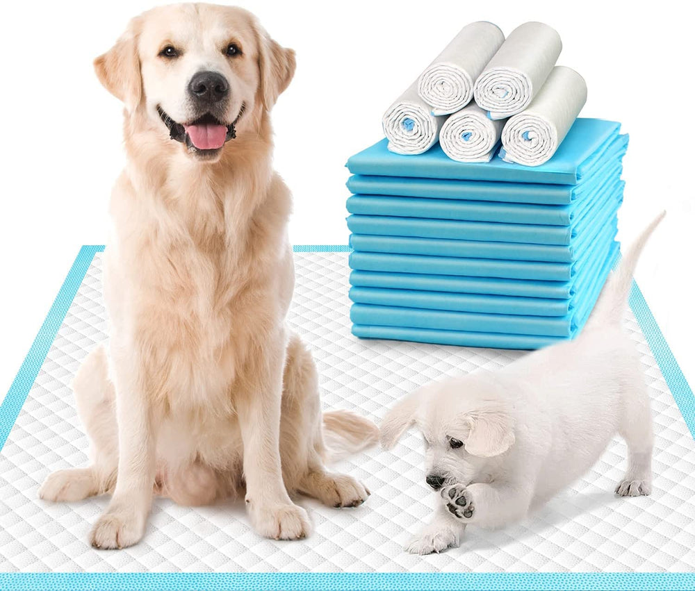 Deep Dear extra large dog pads box front for easy potty training