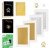 DeerZone inkless paw print kit overview showing clean, mess-free keepsake creation.