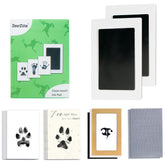 DeerZone Inkless Paw Print Kit overview with mess-free clean-touch system for keepsakes.