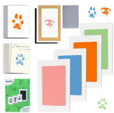 DeerZone Inkless Paw Print Kit close-up with mess-free paw print