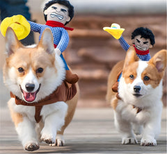 DELIFUR pet-costume soft breathable-material keeps dogs comfortable during events.