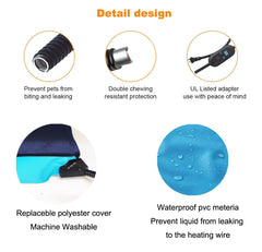 DEOMAN removable washable cover simplifies cleaning after use