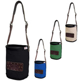 Derby Originals Ripstop canvas feed bag no-spill front view for mess-free feeding.