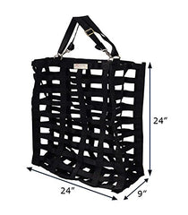 Derby Originals Supreme Four Sided Hay Bag side view highlights flexible feeding access from any side