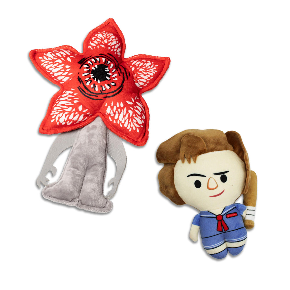 design LAB Stranger Things Steve plush toy for indoor play and dog interaction.