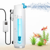 DESUMG aquarium U-V filter timer unit delivers robust circulation for large tanks.