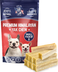 Devil Dog Pet Co Himalayan Yak Chews closeup texture for small dogs
