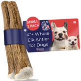 Devil Dog Pet Co small-4in-elk-antler-pack for long-lasting chew sessions.