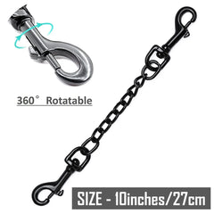 DEYACE backup clip harness attachment illustrates easy backup for various collar types