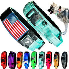 DEZIZEUSK9 tactical collar with handle enhances control during walking