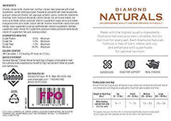 Diamond Naturals Chicken Dinner Can opened view for easy serving