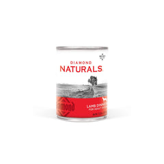 Diamond Naturals Lamb Dinner can for dogs—protein-rich meal to support lean muscles