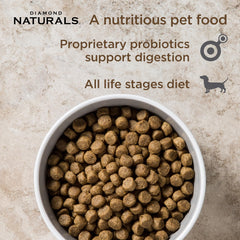 Diamond Naturals probiotics highlight K9 Strain for digestion support