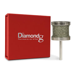 Diamondg dog nail grinder bit with 60 grit body for trimming thick nails efficiently