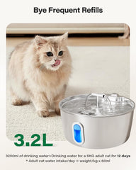 DIANU water level window shows fresh-water status for smooth refills.
