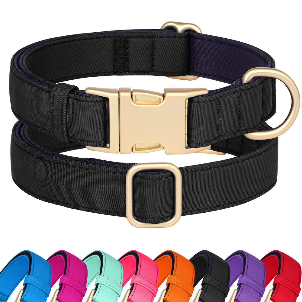Didog collar acolchado suave para perros pequeños, cómodo y resistente para paseos diarios.