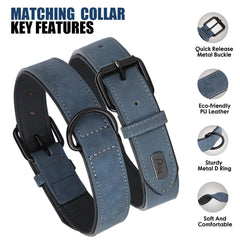 Didog soft padded handle for comfortable walks and better grip.