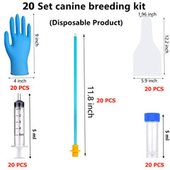 DIELLY dog fertilization catheter with 360-degree bend, durable for diverse breeds.