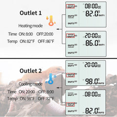 DIGITEN thermostat probes with dual sensors for accurate climate monitoring.