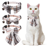 DILLYBUD cat collar bells closeup shows safe breakaway feature for peace of mind.
