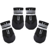 Dimicoo water-resistant dog boots for medium to large dogs protect paws in rain and snow