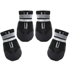 Dimicoo water-resistant dog boots for medium to large dogs protect paws in rain and snow