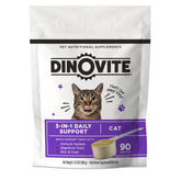 Dinovite for Cats immune-digestive bottle shows powerful formula supporting digestion and immune health.