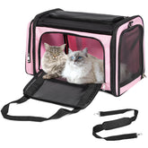 Discala extra-large cat carrier interior space for two pets on the go
