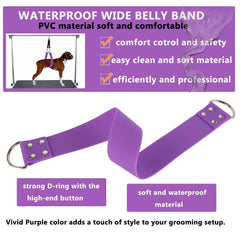DISCPETSEC waterproof dog grooming belly band easy to clean after sessions