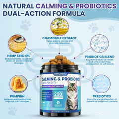 DKFGJRGHSJ Cat Calming Treats chicken flavor highlighting tasty stress relief