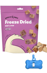 DN Essentials Wiggles & Wags beef liver treats ready for rewarding training sessions