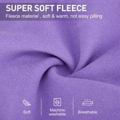 Dociote soft fleece dog sweatshirt side profile shows pull-over design for easy wear