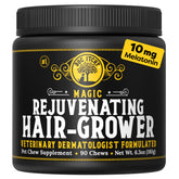 Doc Itchy hair-grower bottle pour shows easy dosing for coat health.