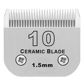 DODAER detachable clipper ceramic blade close-up shows precise grooming performance.
